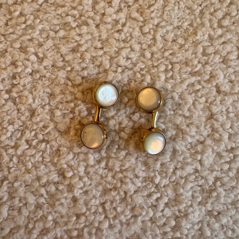 Pair of Mother of Pearl Cuff Links